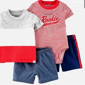 NWT Carters Rookie Of The Year Set Size 0-3